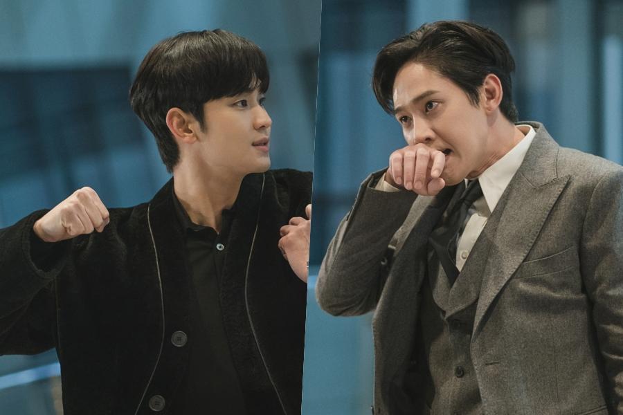 dorama-queen-of-tears-confronto-intenso-entre-kim-soo-hyun-e-park-sung-hoon