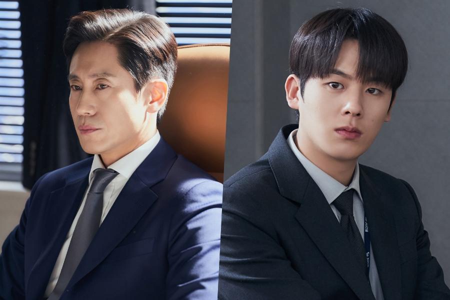 dorama-the-auditors-shin-ha-kyun-e-lee-jung-ha-em-personagens-contrantes