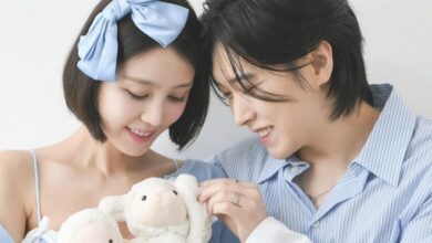 sungmin-e-kim-sa-eun-celebram-a-chegada-do-primeiro-filho-aps-10-anos-de-casamento